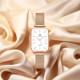 Mesh Band Minimalist Quartz Watch