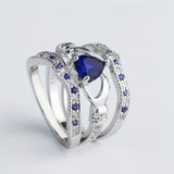 Eternal Lux Azura Ring Set | White Gold