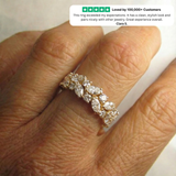 Vintage Bright Golden Ring