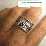 Vintage Silver Flower Ring