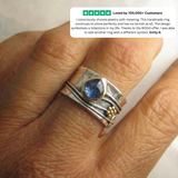 Briza - Bohemian Gemstone Meditation Ring