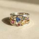 Vintage Bunter Zirconia Ring