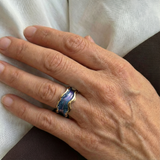 Vintage Golden Ocean Ring