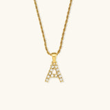 Maeve Initial Diamond Necklace
