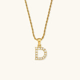 Maeve Initial Diamond Necklace