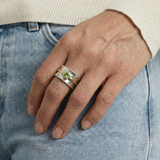 Elegant Green Zirconia Ring