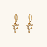 Wilhelmina Initial Earrings