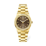 Stainless Octagonal Diamond Dainty Watch