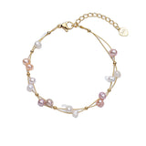Freshwater Pearl Weaving Bracelet