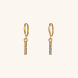 Wilhelmina Initial Earrings