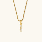 Maeve Initial Diamond Necklace