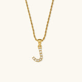 Maeve Initial Diamond Necklace