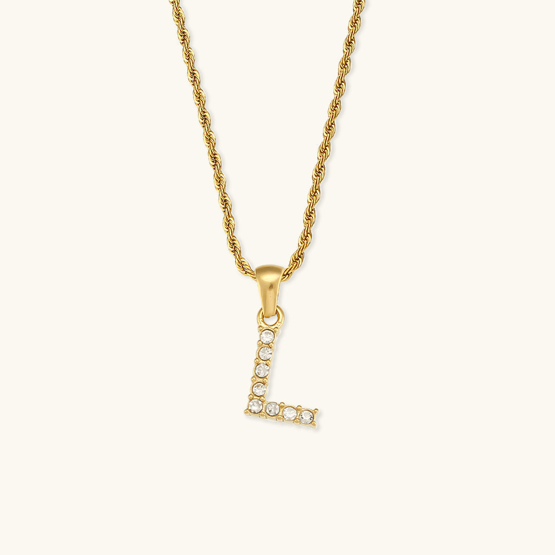 Maeve Initial Diamond Necklace