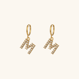 Wilhelmina Initial Earrings