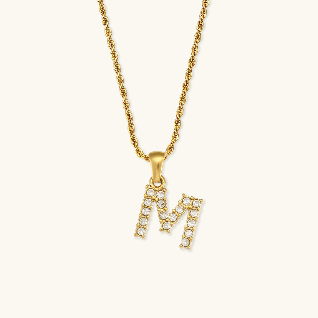 Maeve Initial Diamond Necklace