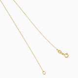 Zodiac sign necklace | Gold