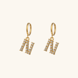 Wilhelmina Initial Earrings