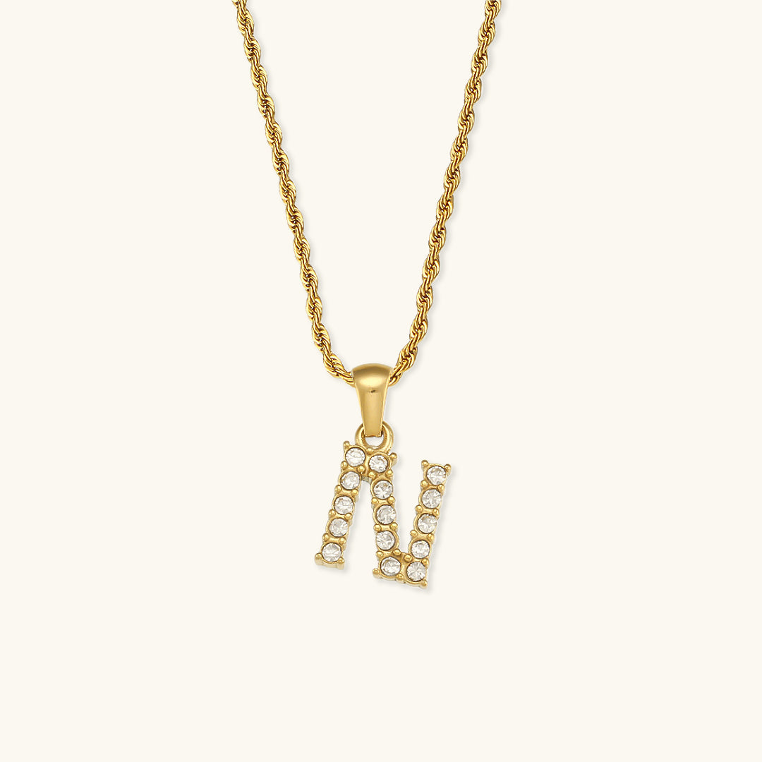 Maeve Initial Diamond Necklace
