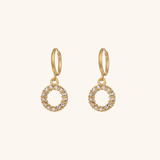 Wilhelmina Initial Earrings