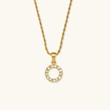 Maeve Initial Diamond Necklace
