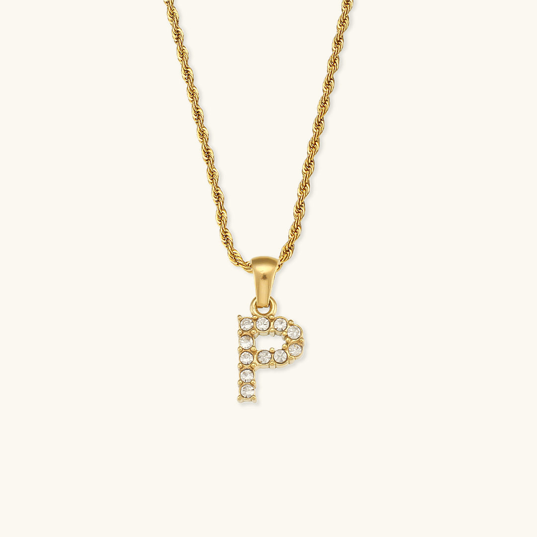 Maeve Initial Diamond Necklace