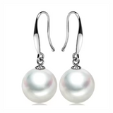 Pearl Drop Charm Earrings