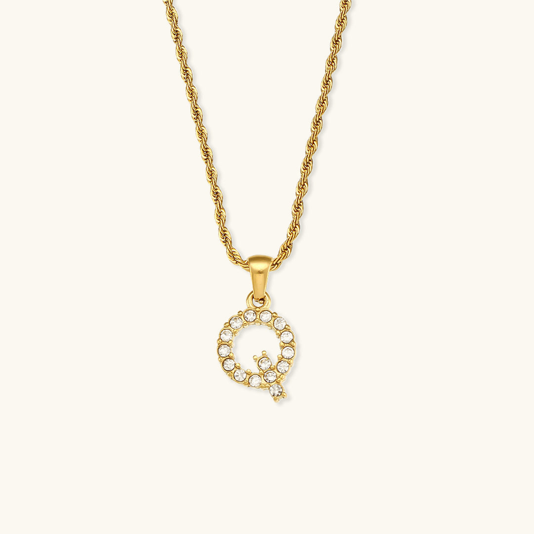 Maeve Initial Diamond Necklace