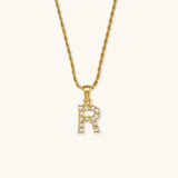 Maeve Initial Diamond Necklace