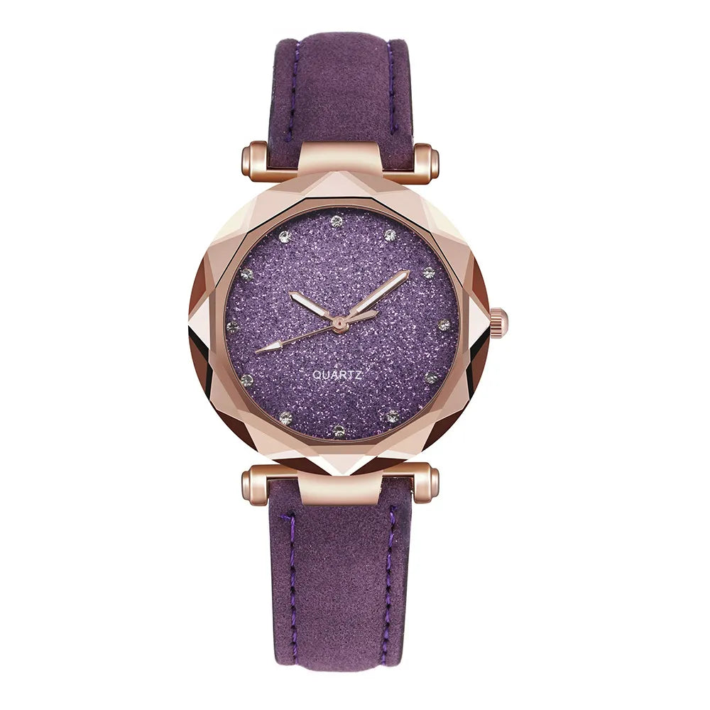 Chic Rhinestone Modern Watch