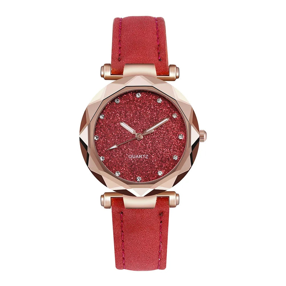 Chic Rhinestone Modern Watch
