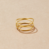 Infinity Loop - Gold Ring