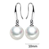 Pearl Drop Charm Earrings