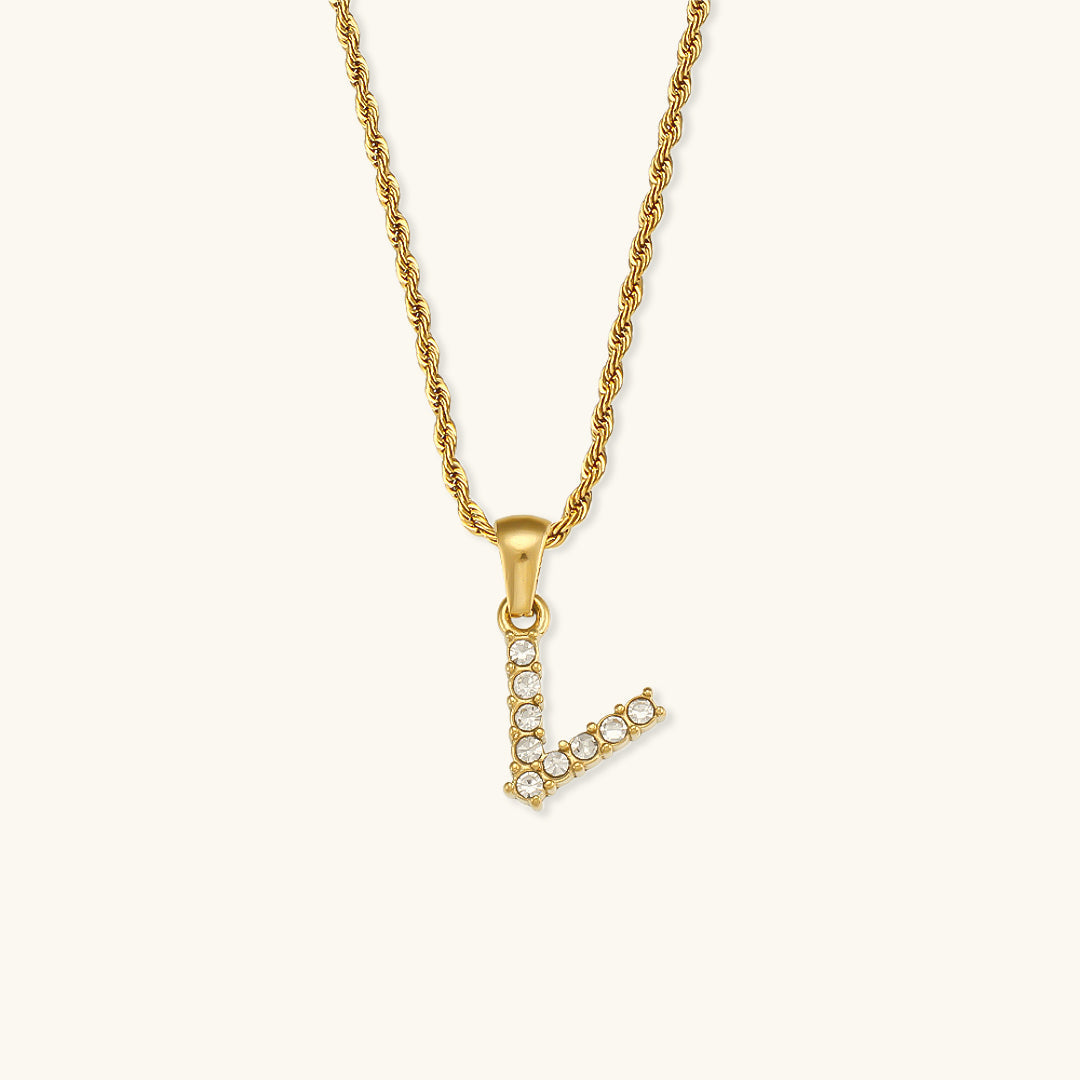 Maeve Initial Diamond Necklace