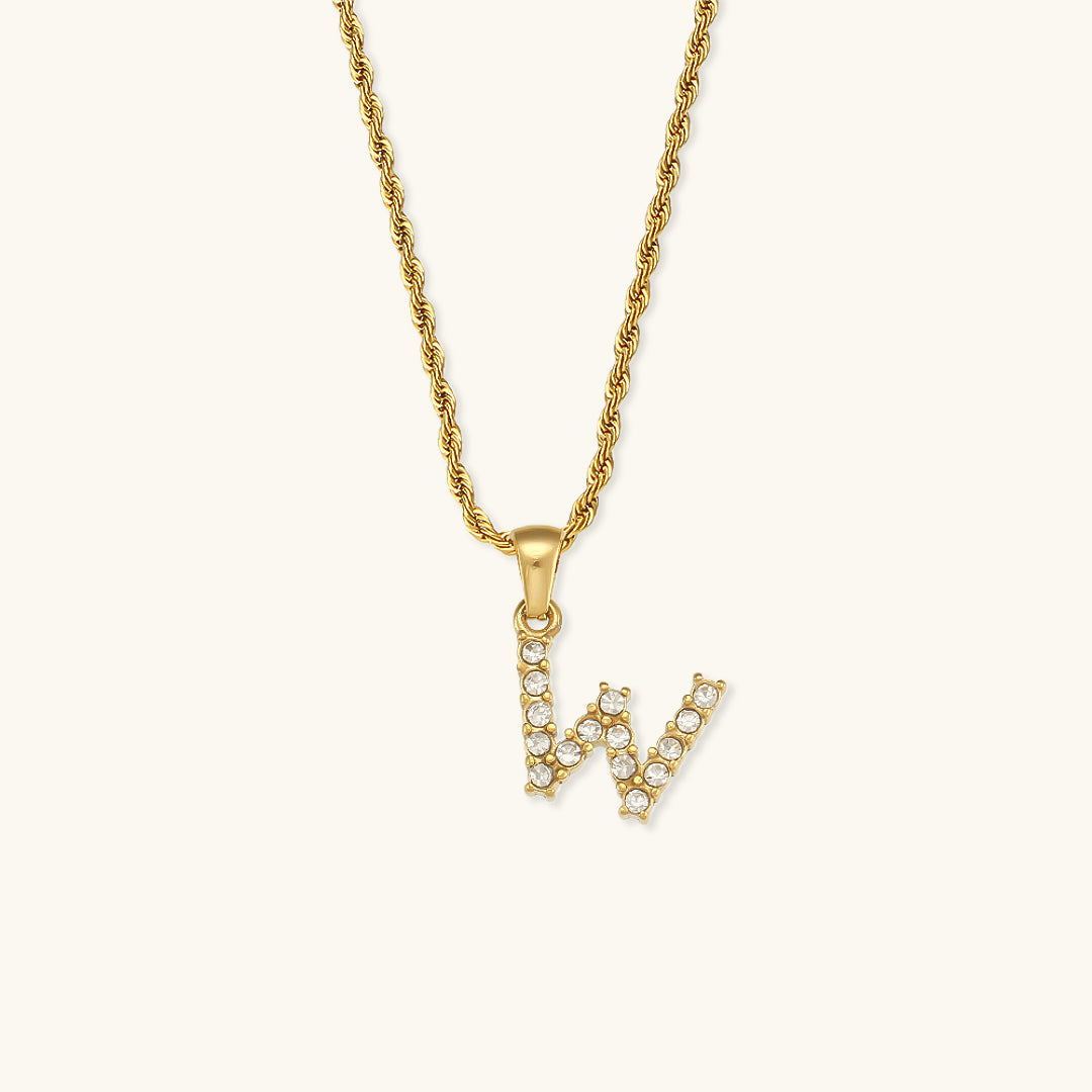 Maeve Initial Diamond Necklace