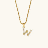 Maeve Initial Diamond Necklace