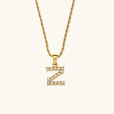 Maeve Initial Diamond Necklace