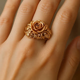 Golden Flower Ring