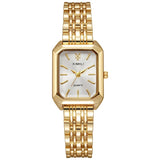 Classic Gold Square Quartz Watch