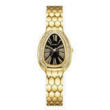 Fashionable Serpentine Quartz Watch