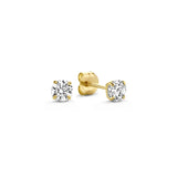 Dara Brillane Stone Earrings Set | Gold