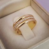 Sarah - Vintage Zirconia Framed Ring