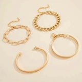Elan Mercer Bracelet Set | Gold